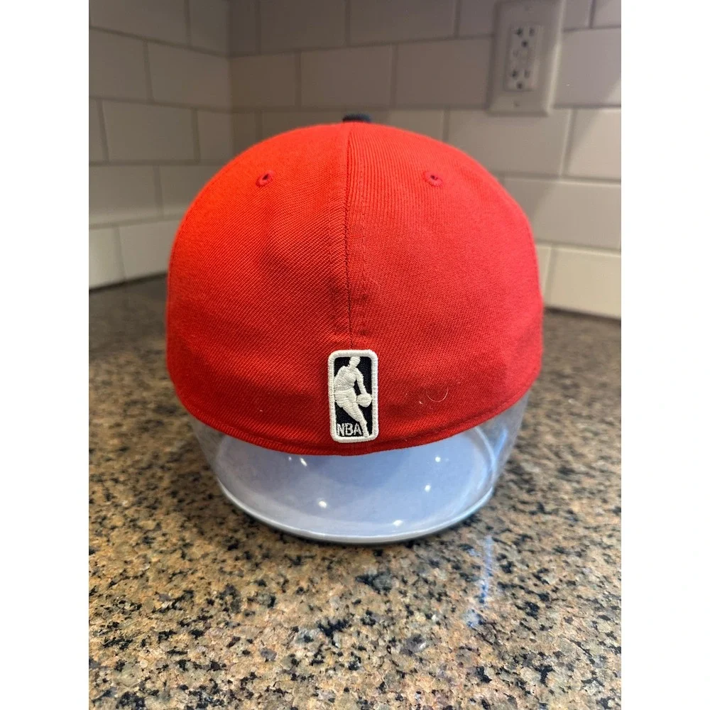 Toronto Raptors New Era 59FIFTY Fitted Hat 7 5/8 Red Black Wool Blend